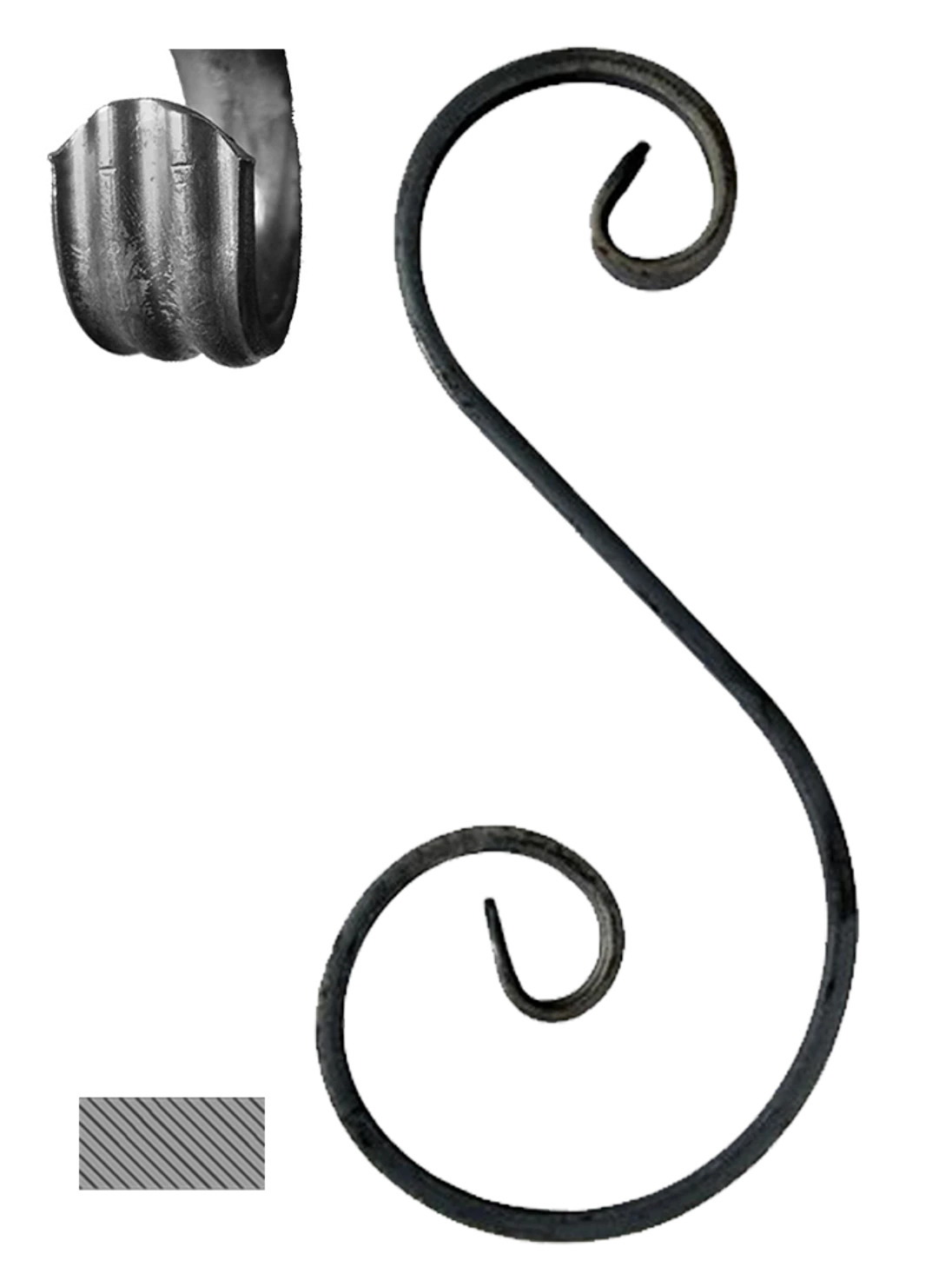 Esko 12 x 6 mm, 260 x 115 x 70 mm