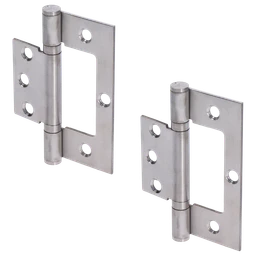 Nerezové panty, max. nosnost: 60kg, broušená nerez AISI304