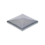 Strieška plechová, pozinkovaná, 60 x 60 x 1,5 mm