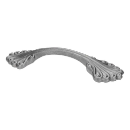 Úchyt kovaný 240 x 70 mm, odsadenie 32 mm