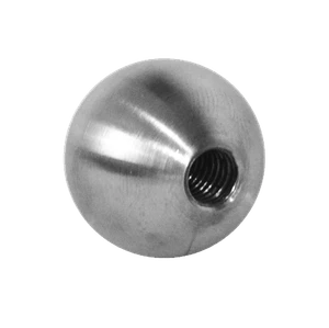 Guľa plná so závitom M6 / ø 30 mm, brúsená nerez AISI 304 - slide 0