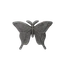 Dekoračný prvok 130 x 95 mm - motýľ, odliatok