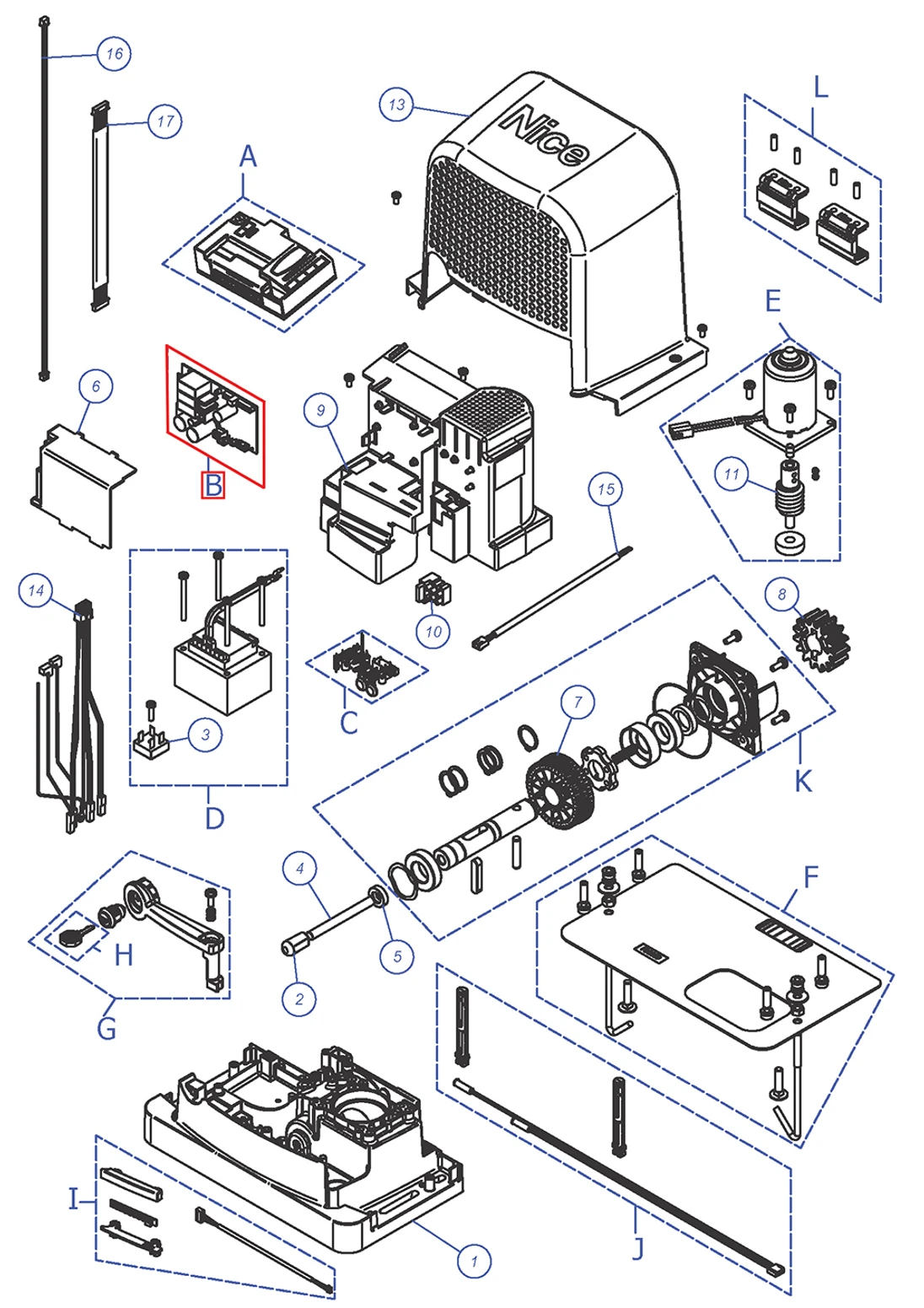 SPTB710C Základná doska výkonová RBS400, RBS600, RBS600HS