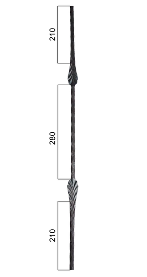 Tyč 12 x 12 x 900 mm - slide 1