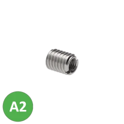 Nerezová závitová vložka, M8 -> M5