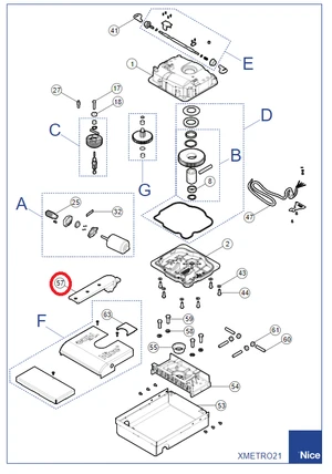 PMD1745R02.4610 páka pre XMETRO - slide 0