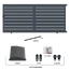 Posuvná hliníková brána 4000 x 1803 mm s pohonom TUS4324KSD