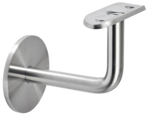 DOPRODEJ! Držák madla ø 42,4 mm na stěnu, broušená AISI 304 - slide 0