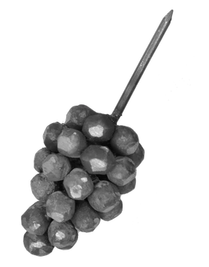 Hrozno 3D, strapec 80 x 70 mm, stopka 80 mm - slide 0