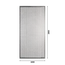 Dierovaný plech Zn 1000 x 2000 x 1,5 mm, šesťhranné otvory