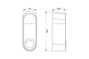 900FT43B fotobuňky, snímač 180°, bezdrátové, s 900BAT-3 - slide 2