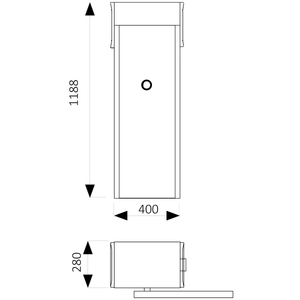 ALT624K závora do 6m se zabudovaným majákem - slide 2