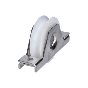 Vodicí kladka ø78mm s nylonovým kolečkem, AISI304 - slide 1