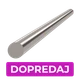 DOPREDAJ tyč ø 12 x 1000 mm, kartáčovaná nerez AISI 304
