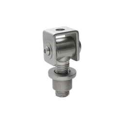 Navárací záves M12, 90°, nastaviteľný 1D, brúsená AISI 304