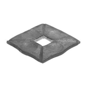 Pätka 90 x 90 x 8 mm, otvor 26 mm - slide 1