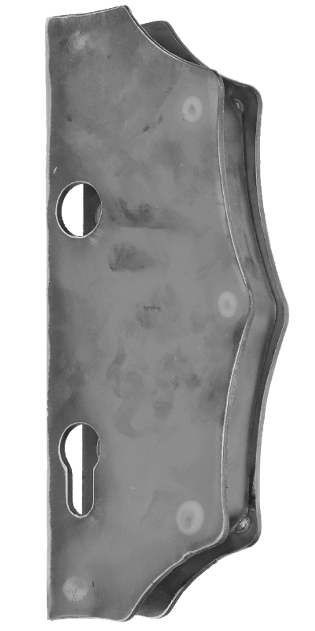 Kazetová sestava pro branku 230 x 93 x 30 mm, hladká