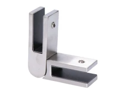 Záves skla, na sklo 12 mm, brúsená nerez AISI 304