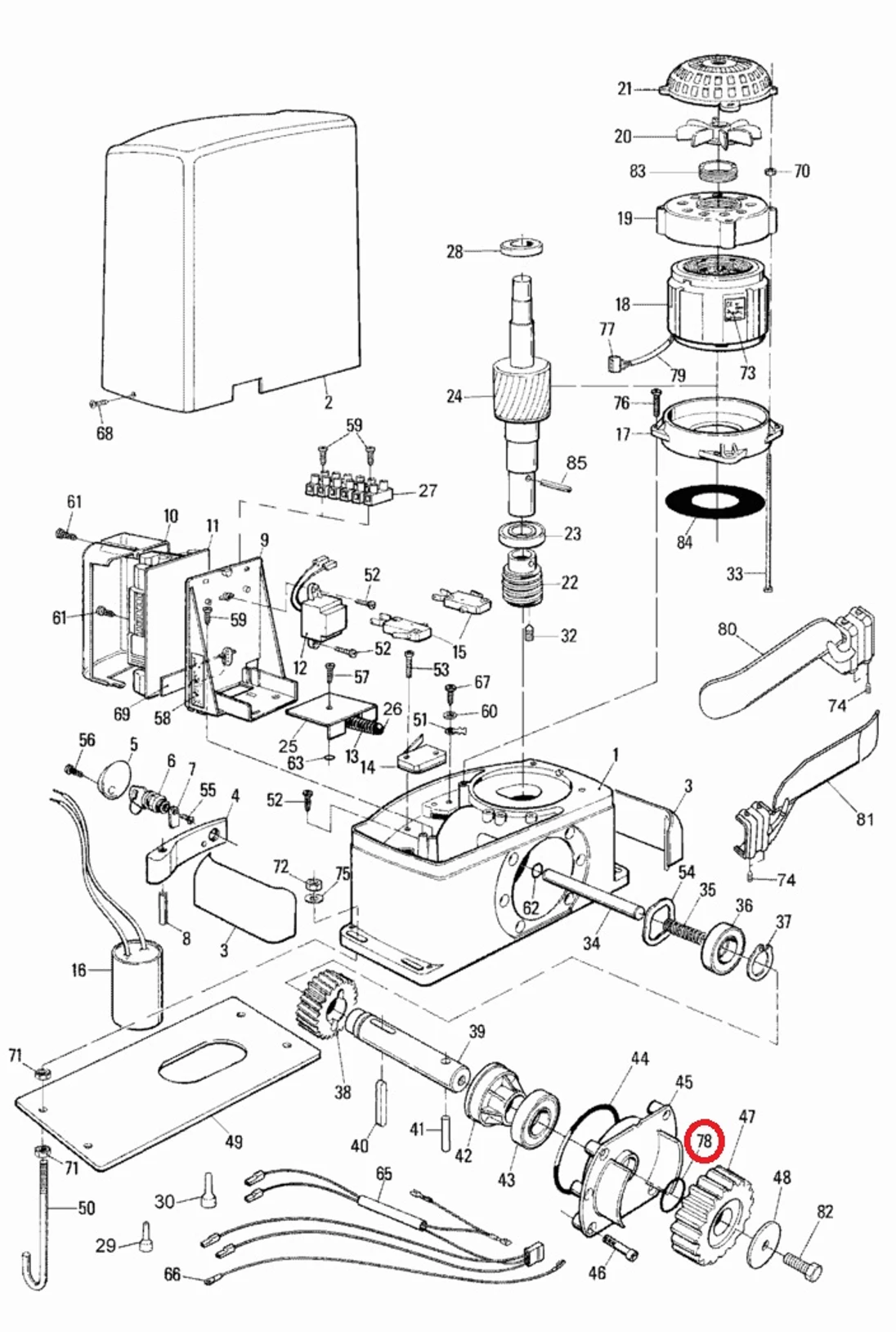 GOR-M.5501 okrúžok 30 x 40 x 7 mm THOR/RUN