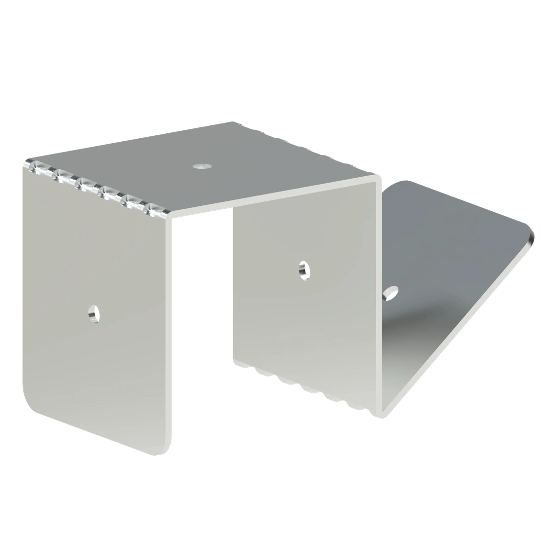 Spojka na hranol 80 x 80 mm, pozinkovaná oceľ