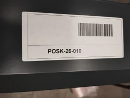 Poškodený profil AL-LAF1-7016