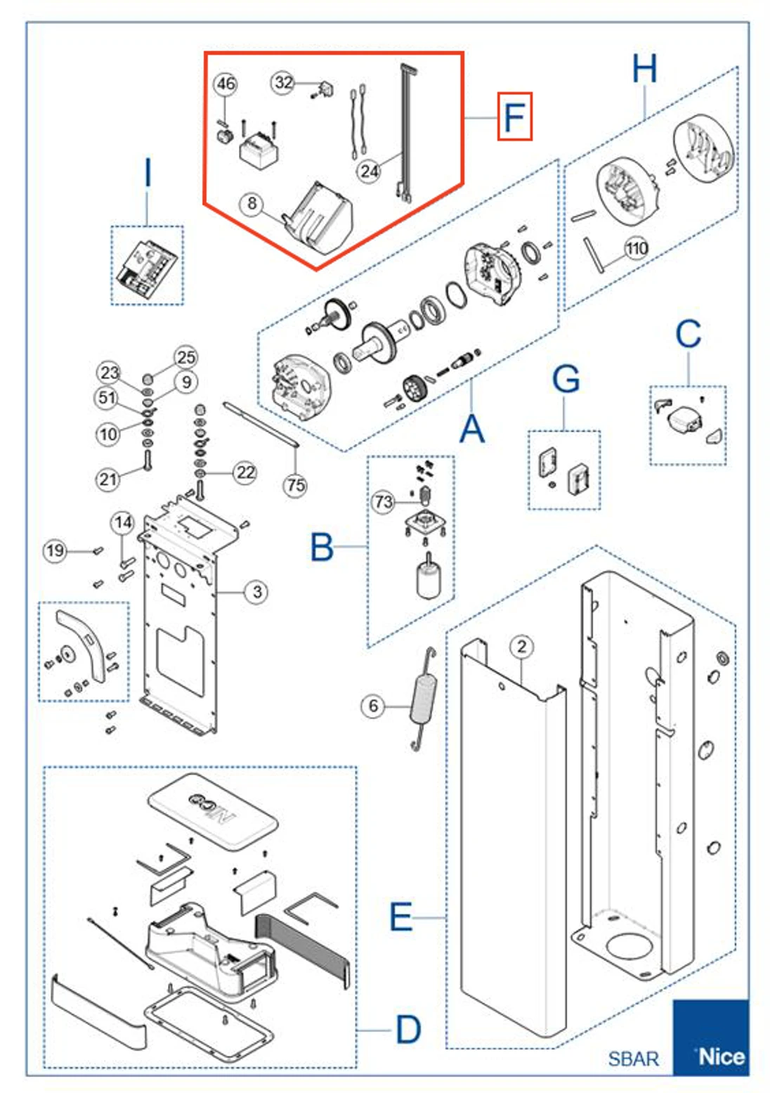SPEG062A00 transformátor pre SBAR