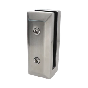 Bočné kotvenie pre sklo 8 - 13,52 mm, brúsená nerez AISI 316 - slide 0