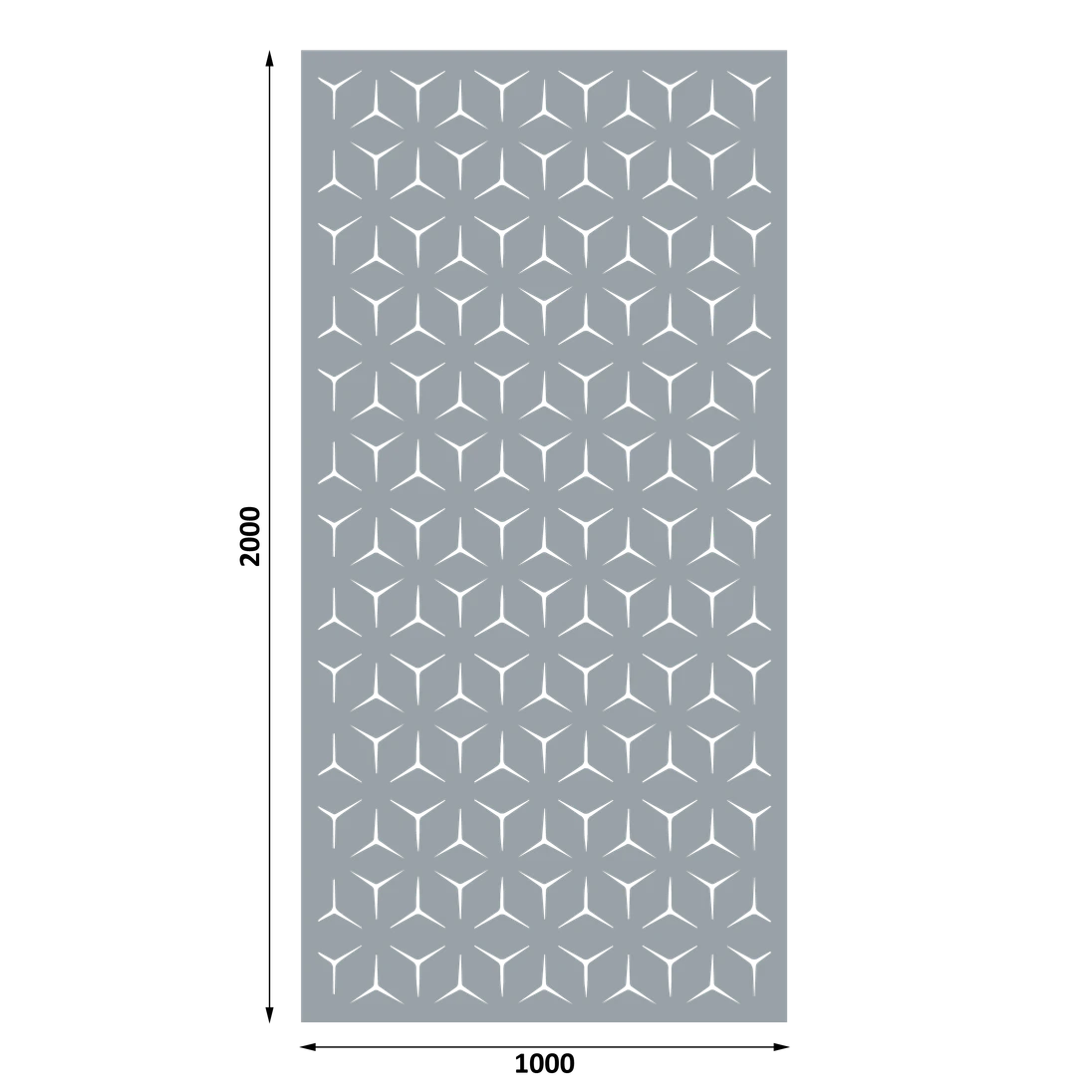 Hliníkový plech 1000 x 2000 x 3 mm, vzor 9131, bez úpravy