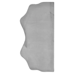 Štít 260x125x3mm bez otvorů, hladký