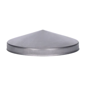 Stříška na sloupek-kulatá 90 mm, hr. 1,5 mm - slide 3