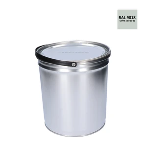 Farba antikorózna polomatná na zinok 5 kg papyrusovo-biela - slide 0