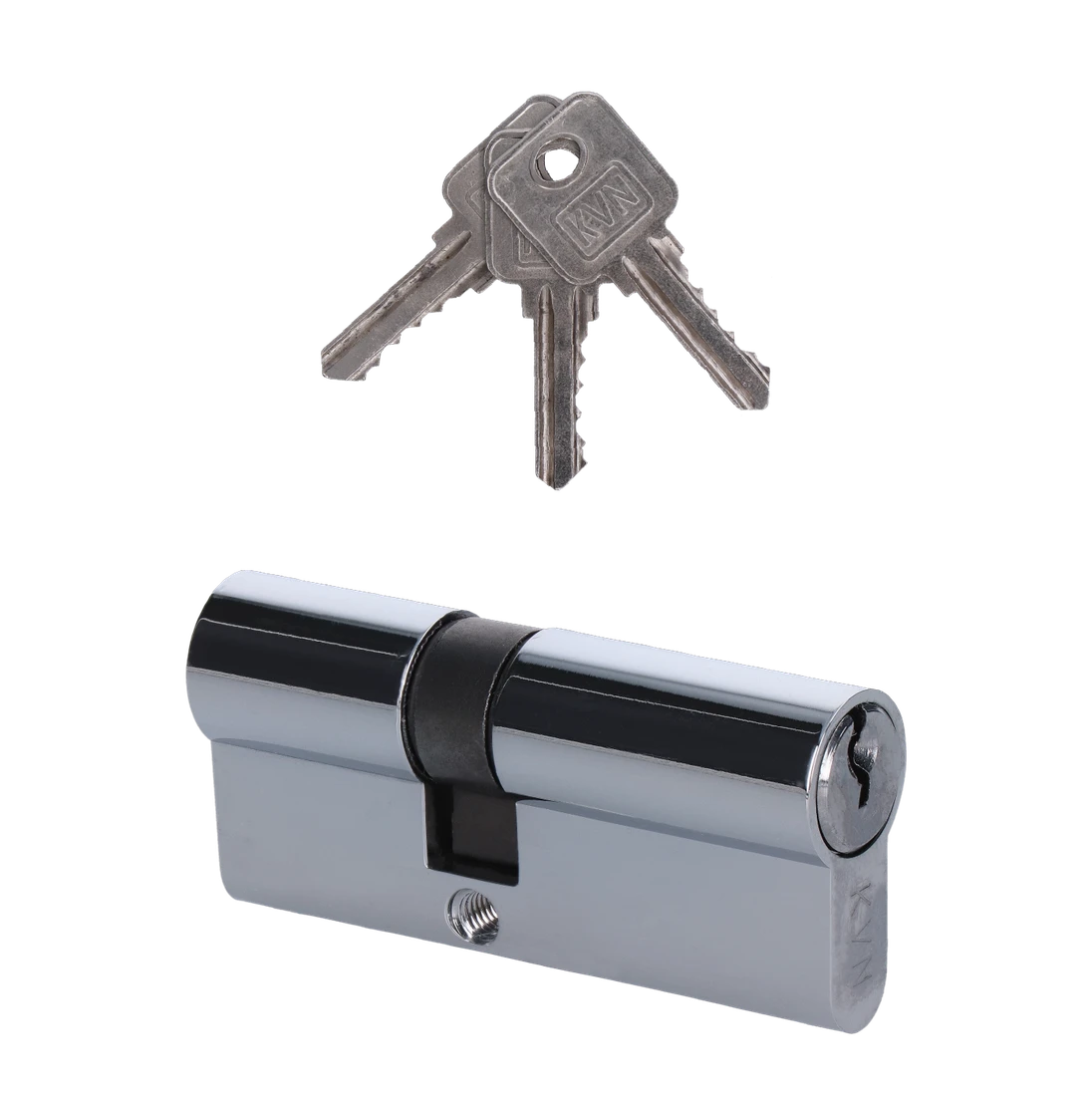 Cylindrická vložka EURO 30/40 mm, niklová, 3 kľúče