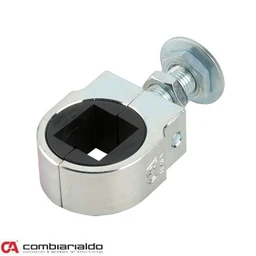 Záves nastaviteľný M22 na upnutie štvorhranu 35 x 35 mm