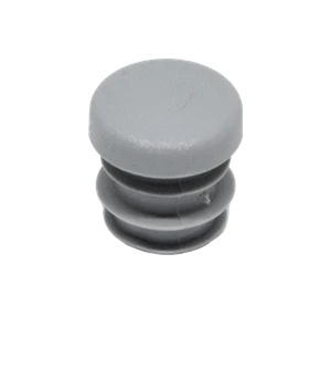 Vnitřní krytka kulatá ø 16 mm plastová, šedá - slide 0