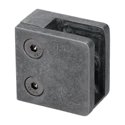 ZAMAK svorka skla plochá pre sklo 6 - 12,76, Al/Zn