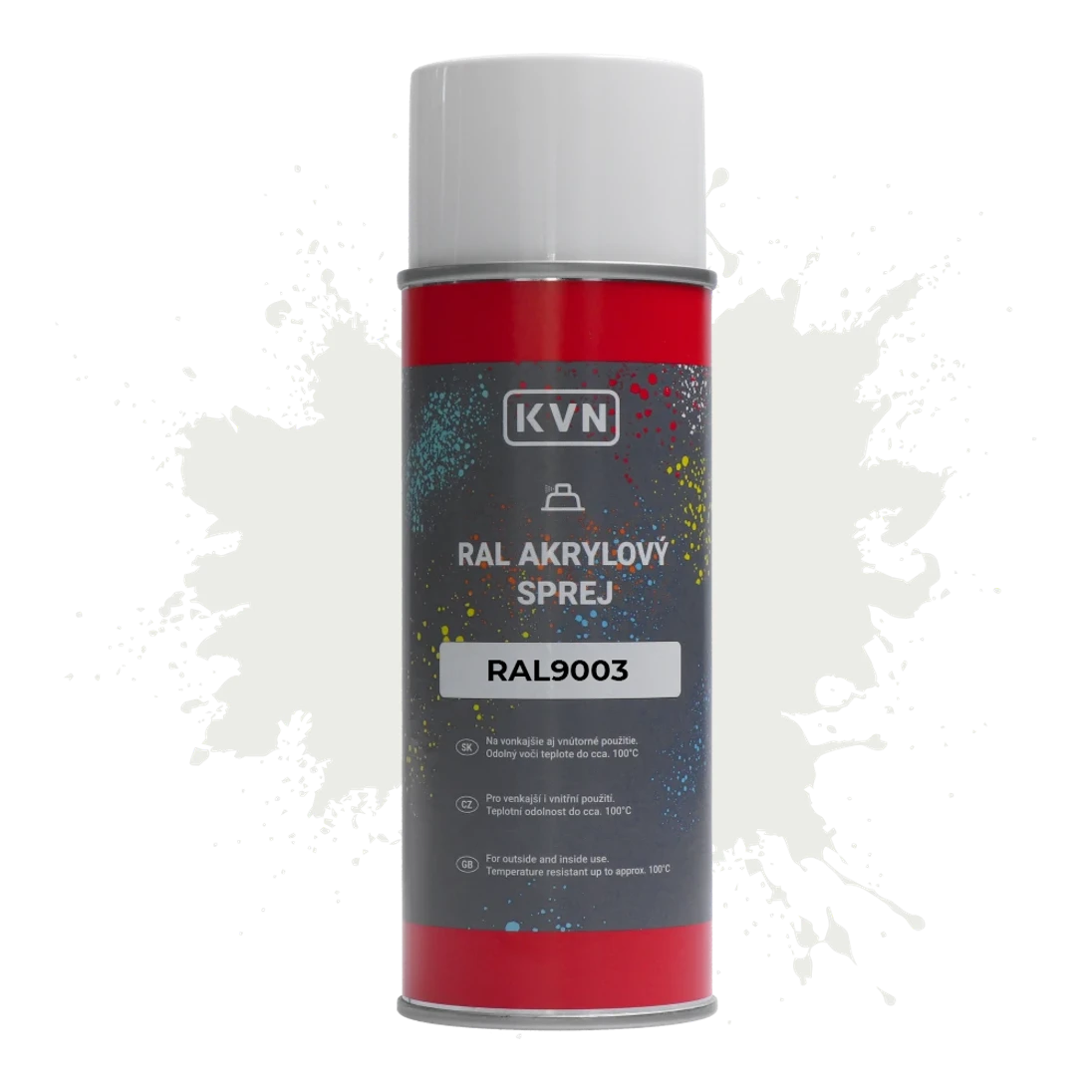 Farba v spreji - RAL 9003, 400 ml
