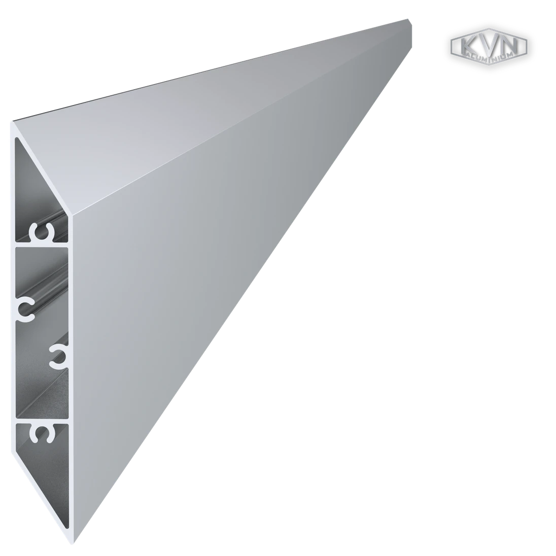 Poškodený Al profil 108 x 16 x 6000 mm, bez úpravy