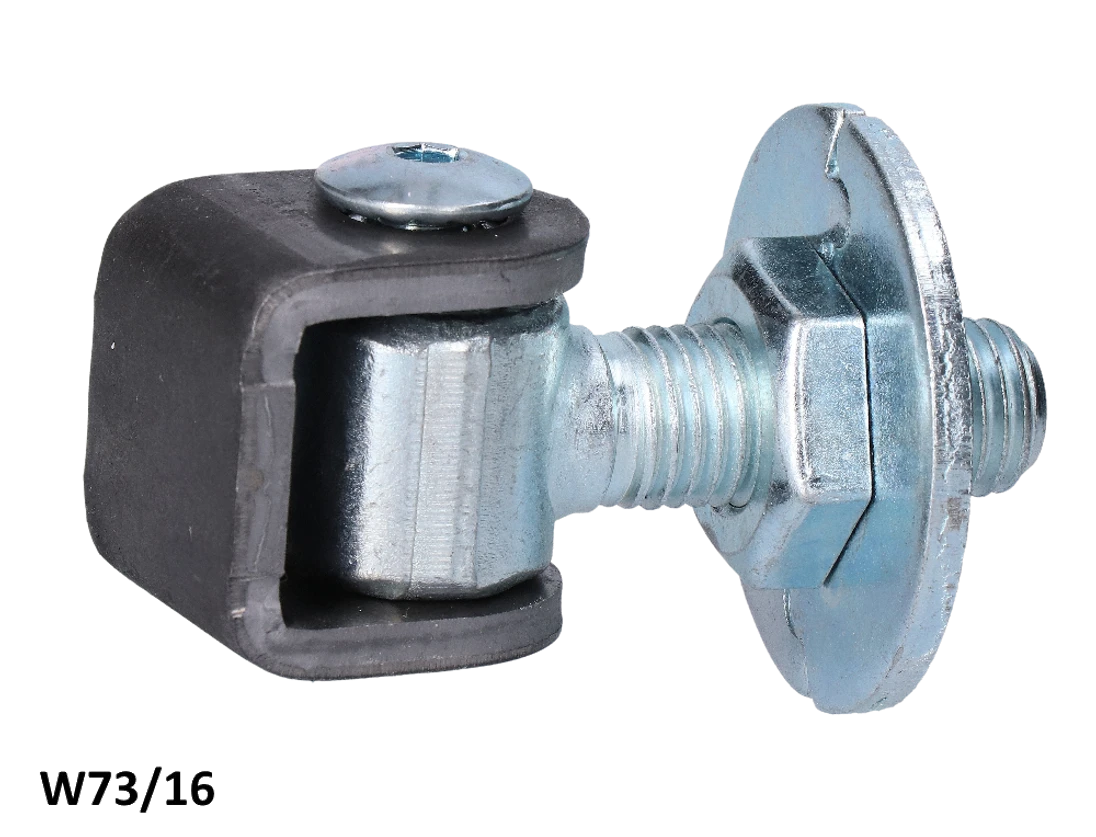 Pant M16 Navařovací, otevíratelný 90°, nastavitelný 1D s kontramaticí, částečně pozinkovaný