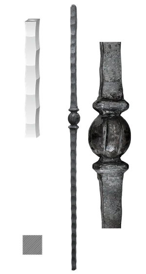 Tyč 25 x 25 x 1200 mm - slide 0