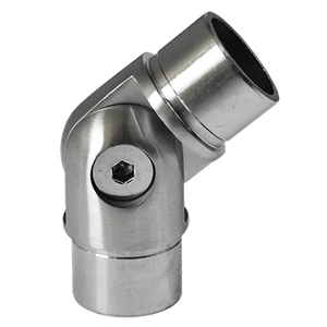 Spojka s kloubem na trubku ø 33,7 mm, broušená AISI 304 - slide 1