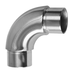 Spojka oblúková 90° na trubku ø 33,7 mm, brúsená AISI 304