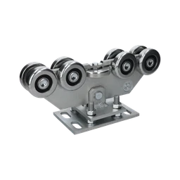 Vozík INTERMEDIO do 470 kg, nastavitelný, profil 80 × 85 mm