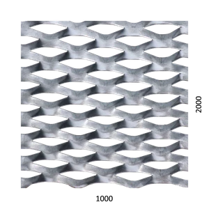 Ťahokov Fe 1000 x 2000 x 1,5 mm, oko 62 x 25 mm, mostík 9 mm - slide 0