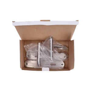 Oválná štítová klika, broušená nerez AISI304 - slide 2