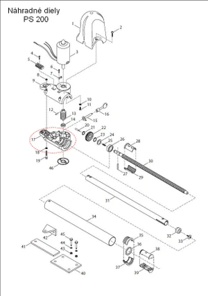 570SEMPS2S kryt prevodovky, plast, vrchný-L/spodný-P - slide 0