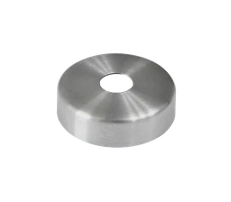 Kryt ø 45 mm na trubku ø 12 mm, brúsená nerez AISI 304