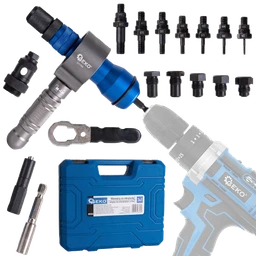 Profesionální adaptér na nýtování s rukojetí