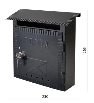 Schránka poštová 230 x 265 x 90 mm - slide 1