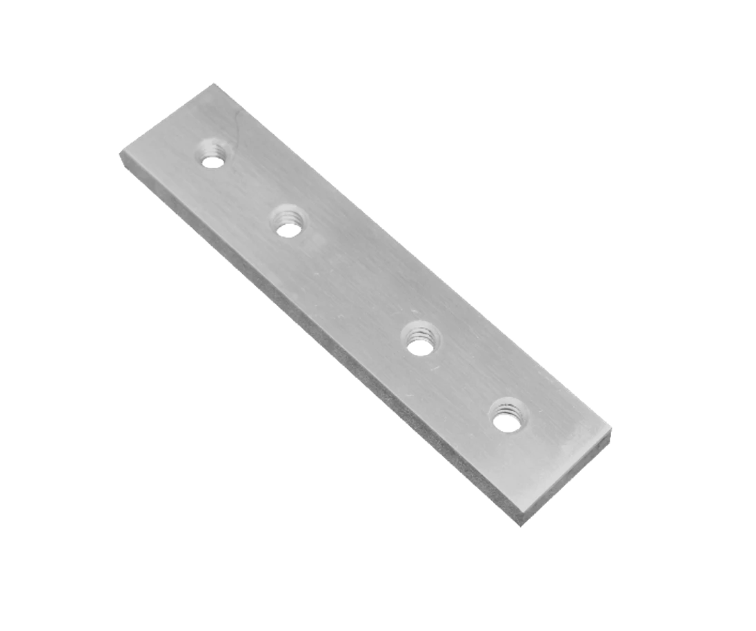 Hliníková spojka, přímá, povrchově broušená