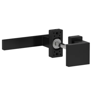 Hliníková sada klika/koule, RAL9005 matná - slide 0